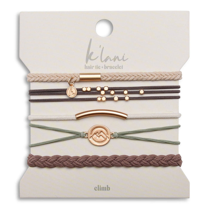 Climb- Hair Tie Bracelet