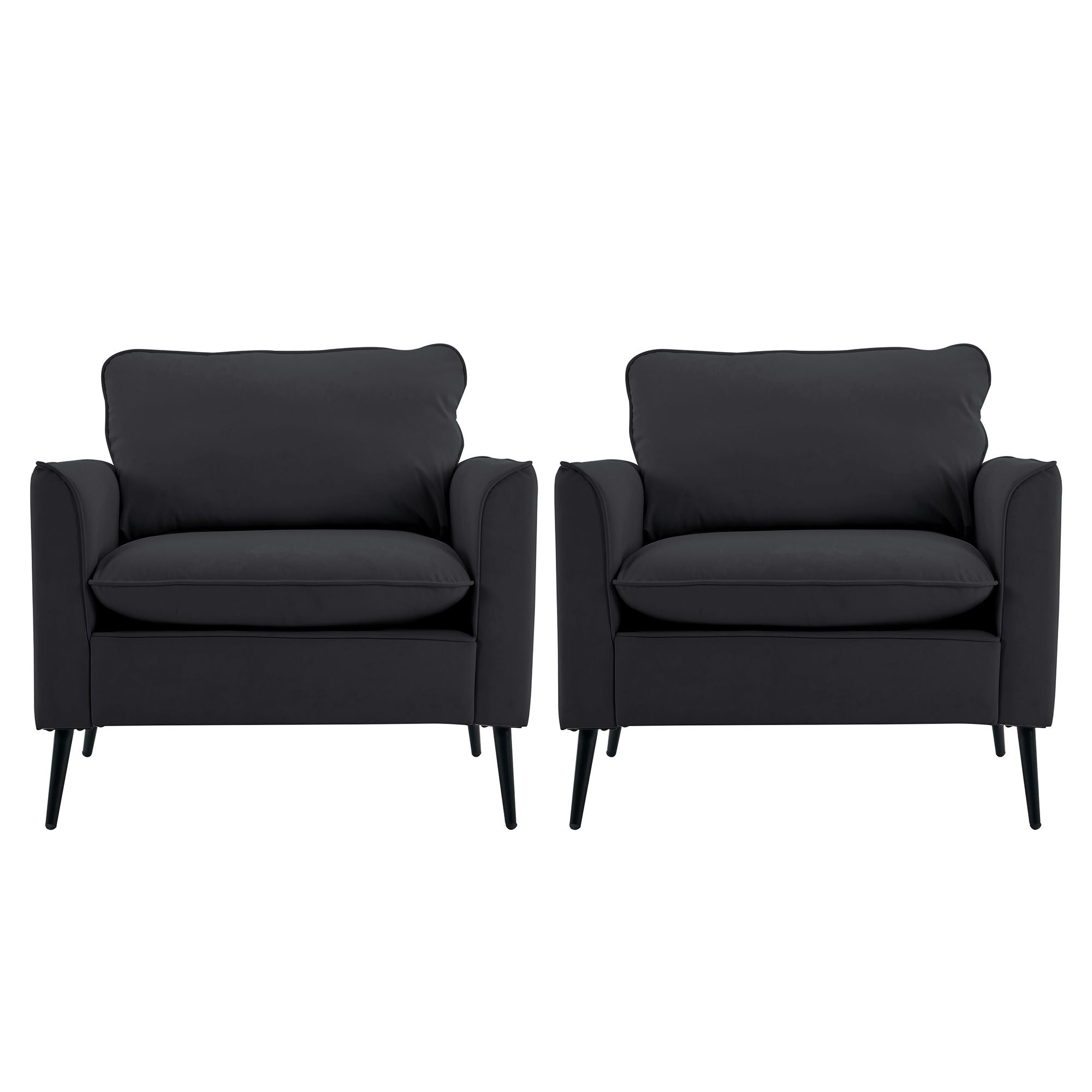 Nordic Retro Light Luxury Upholstered Sofa Chair