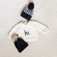 Hi. Crew Neck Sweater Baby & Toddler