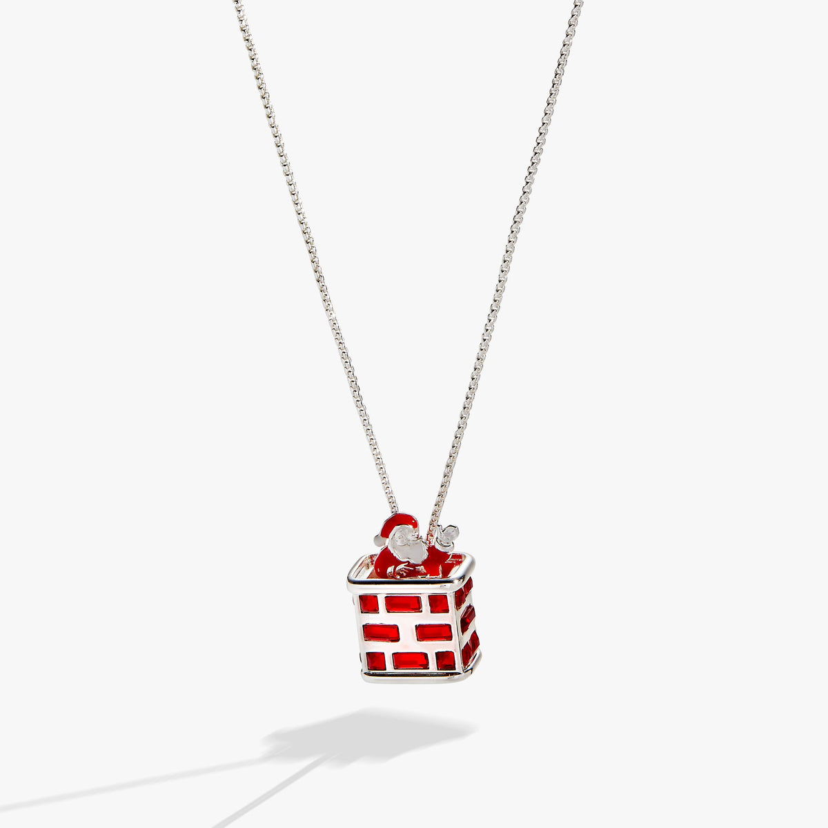 Santa Chimney Slider Necklace