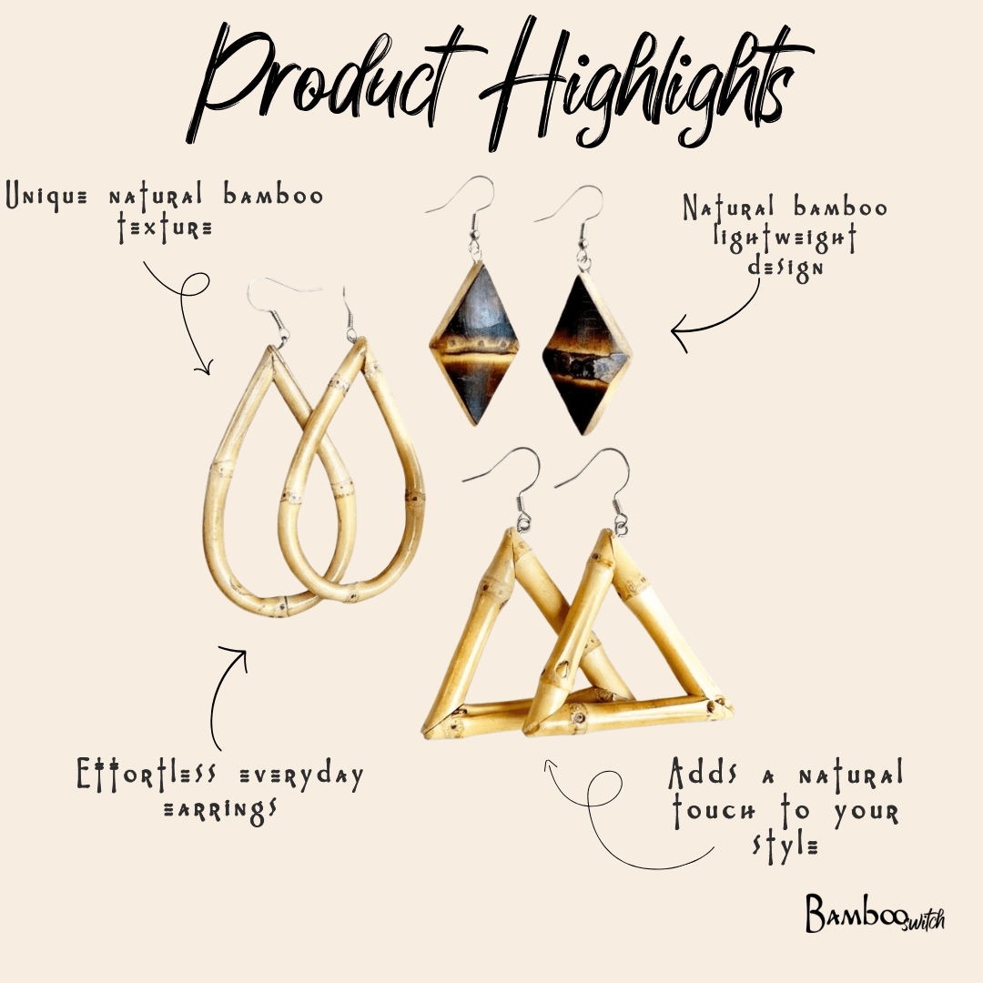 Bamboo Earring