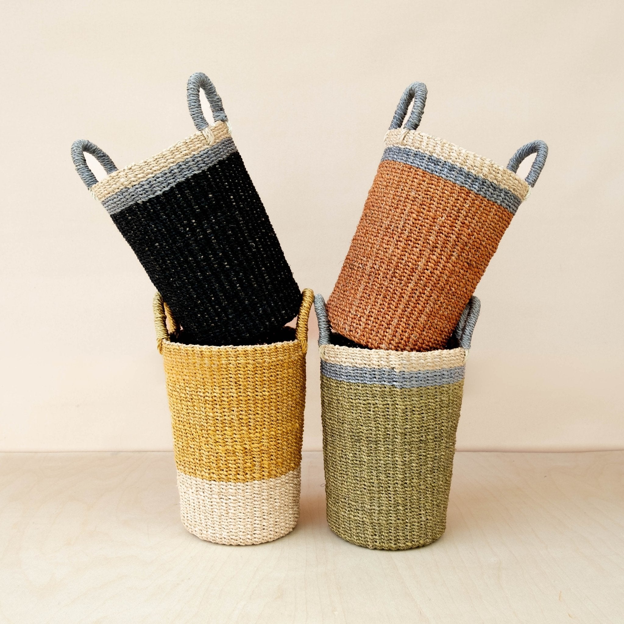 Natural Vase Basket - Handmade Baskets | LIKHÂ