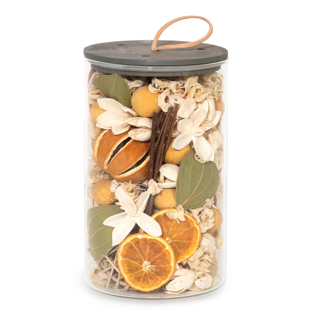 Lemon Zest & Thyme Potpourri Jar