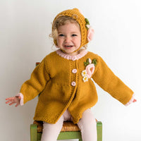 Poppy Sweater Gold Baby & Toddler