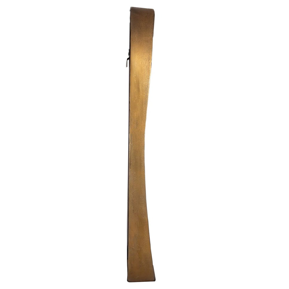 Side profile of arched mirror