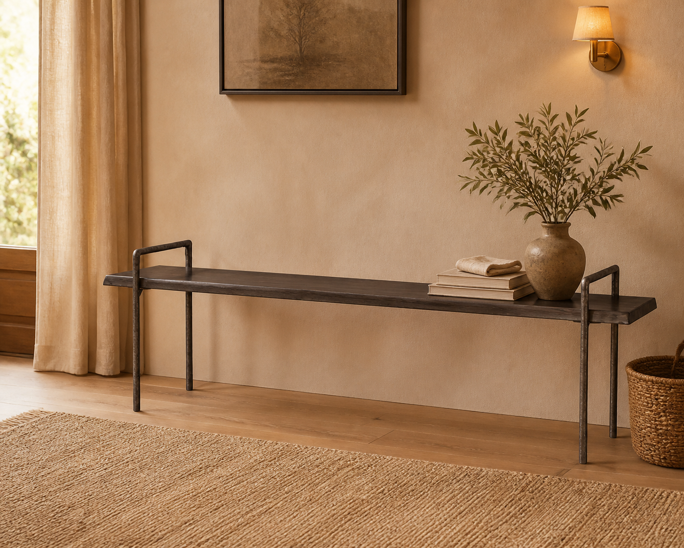 Ridgewood Live Edge Bench