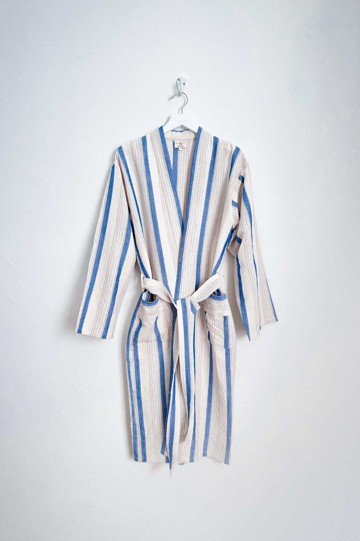 Blue Ivory Montauk Long Bathrobe