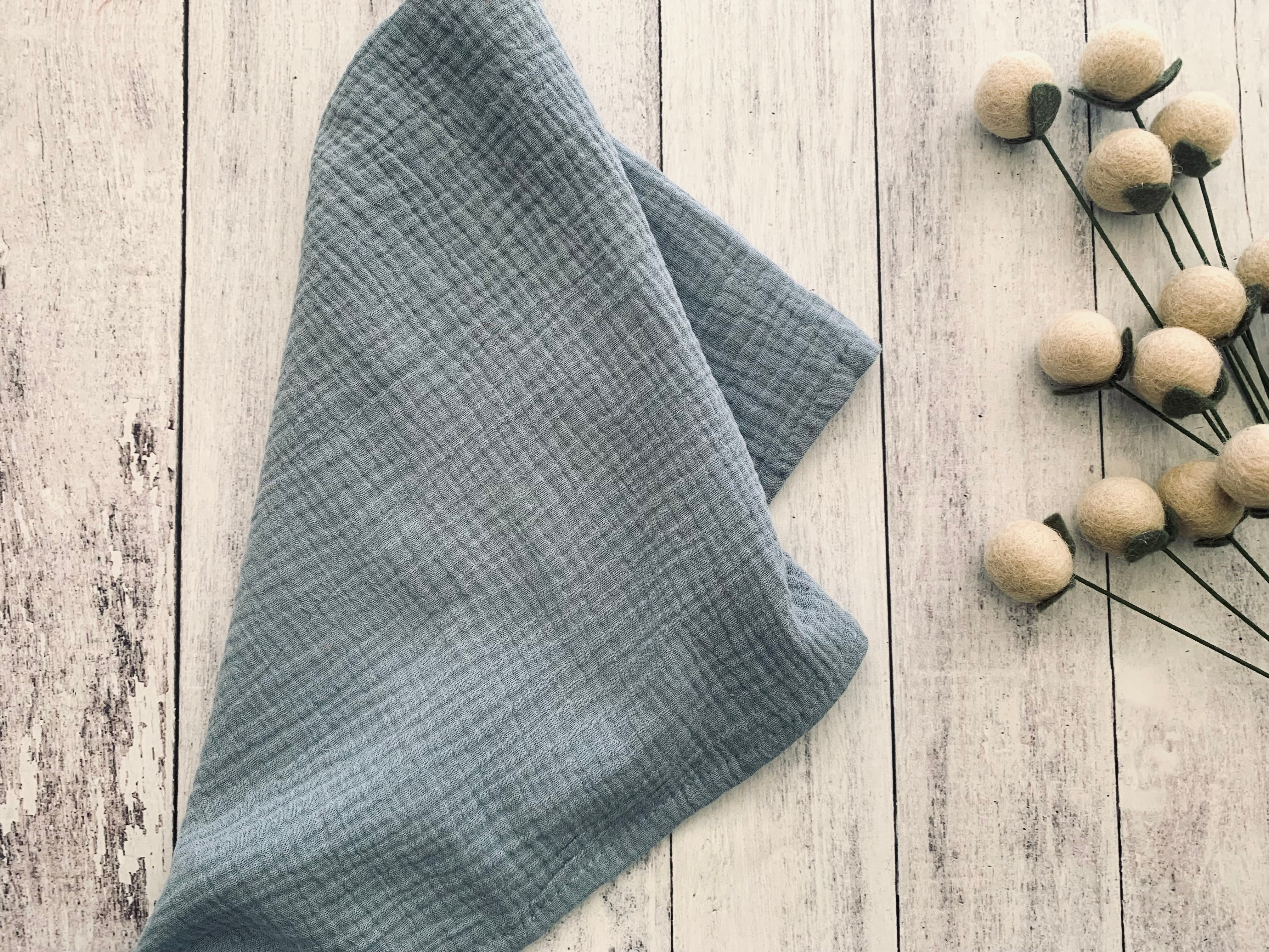 Cotton Crinkle Cloth Napkins, set of four