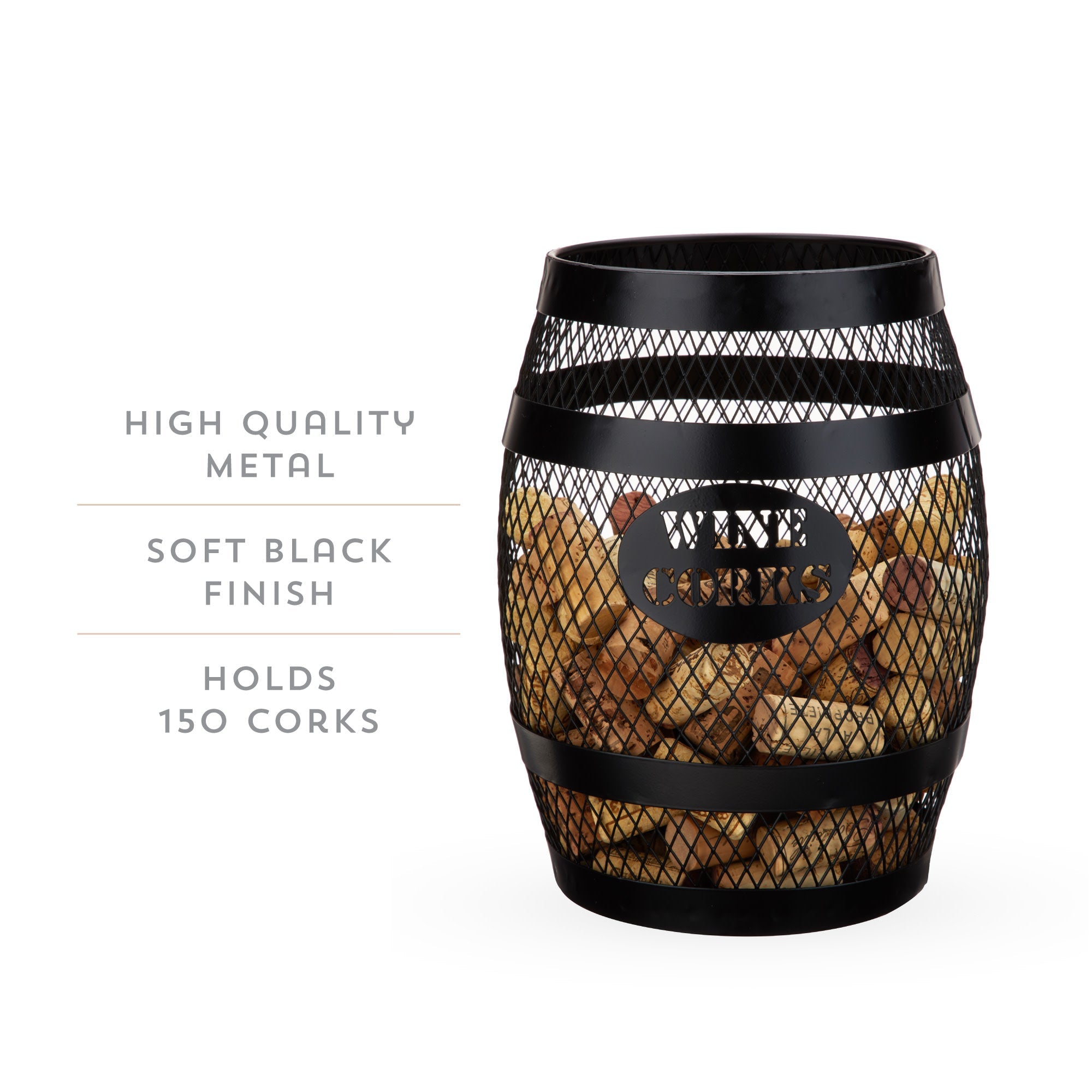 Modern Barrel Cork Holder