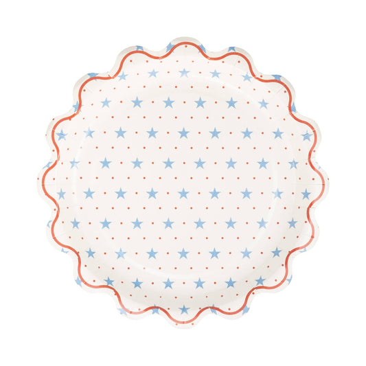 Petite Stars Paper Plate