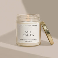 Salt and Sea 9 oz Soy Candle