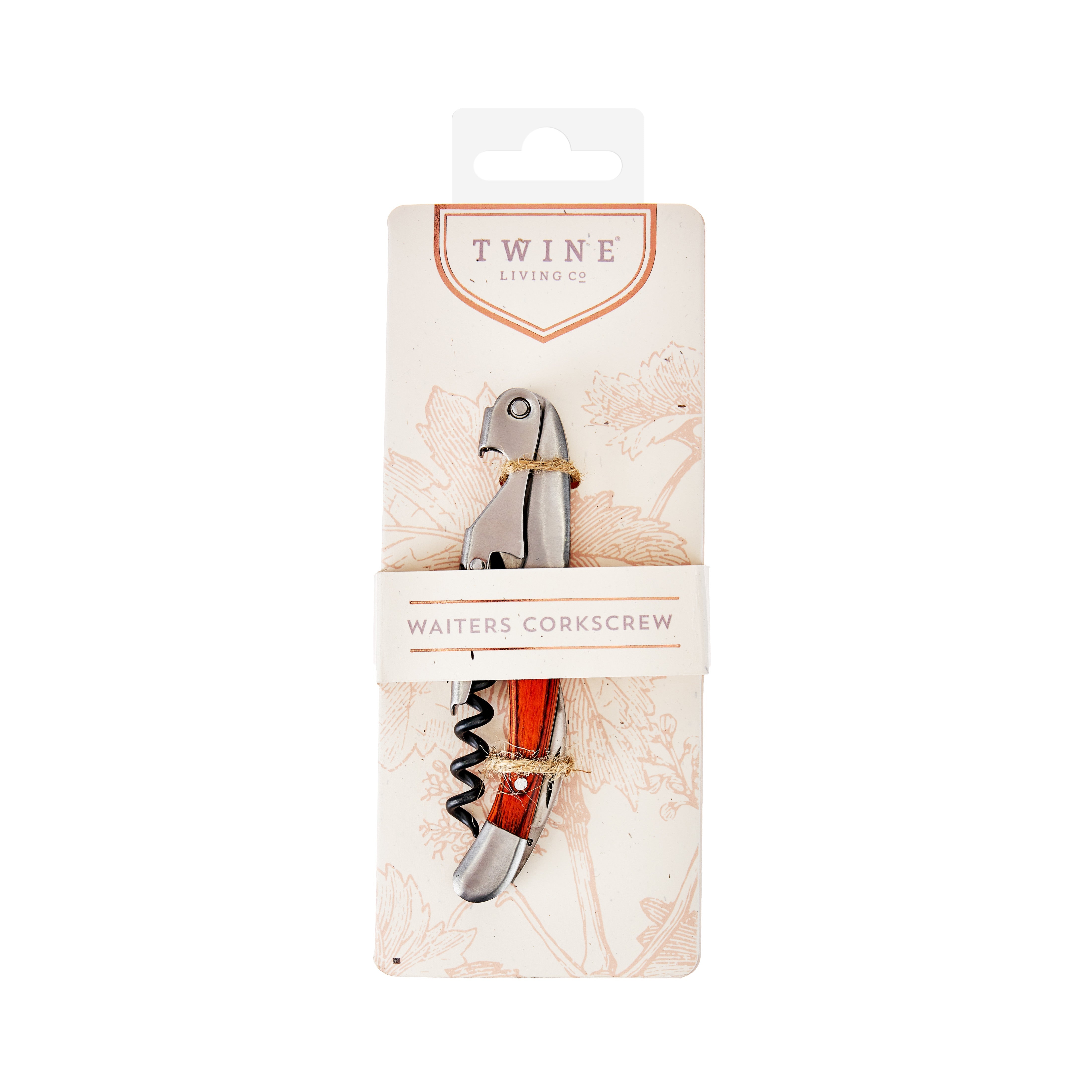 Wooden Double Hinged Corkscrew