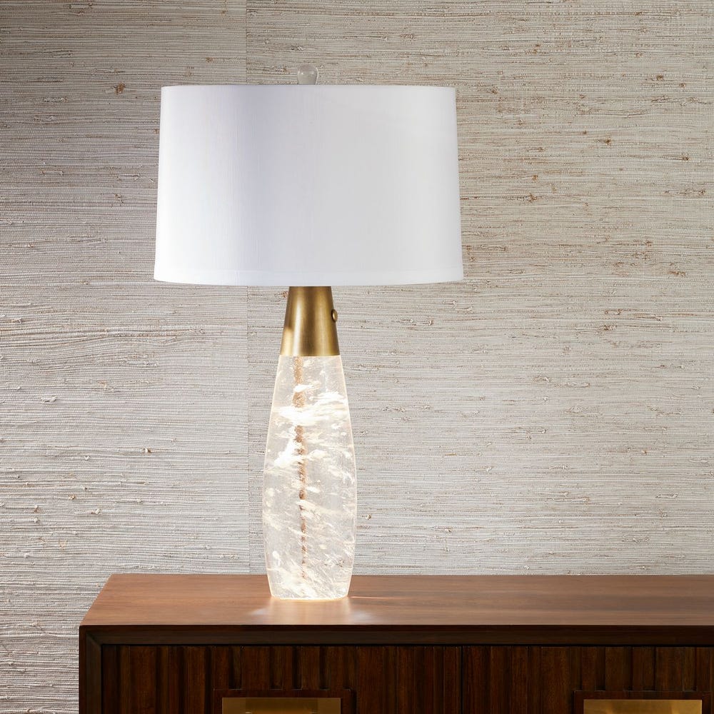 Lumière Quartz Table Lamp