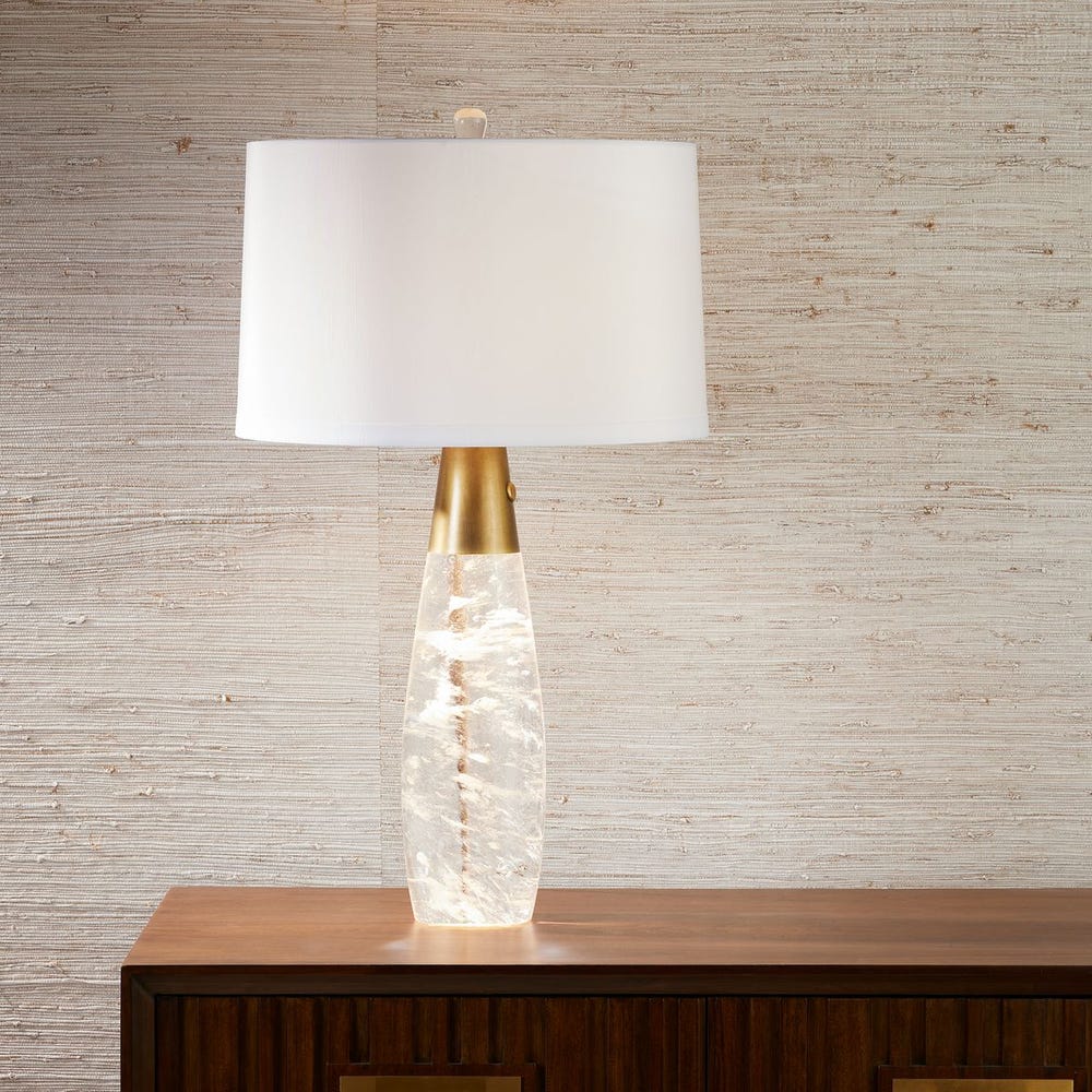 Lumière Quartz Table Lamp