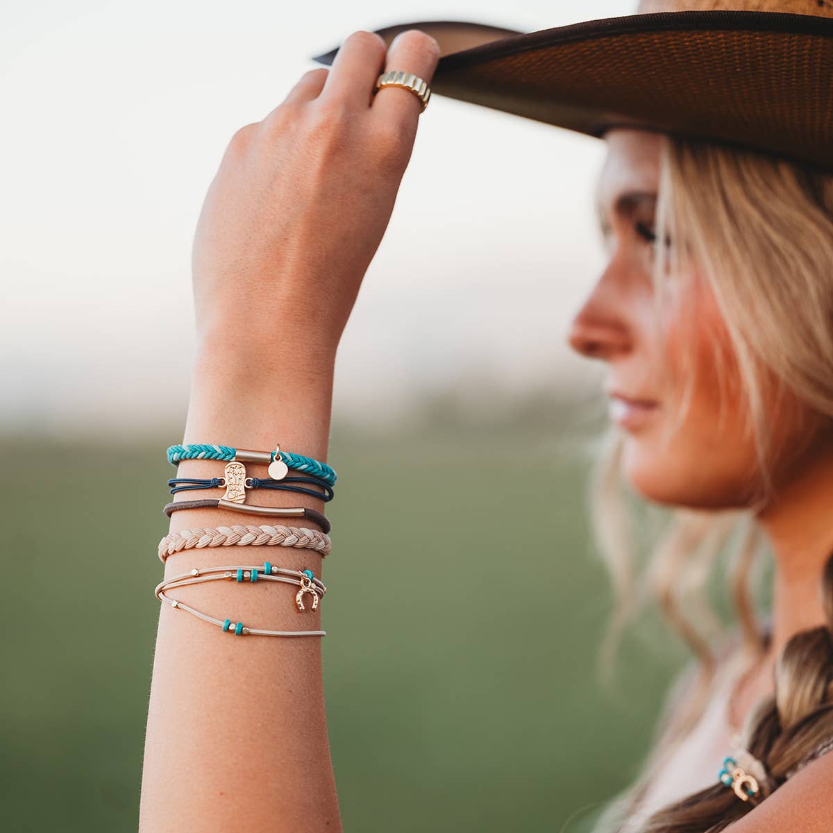 Hair Tie Bracelet- Stride