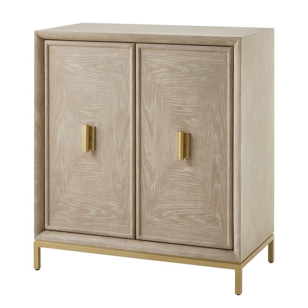 Aveline Cerused Oak Cabinet