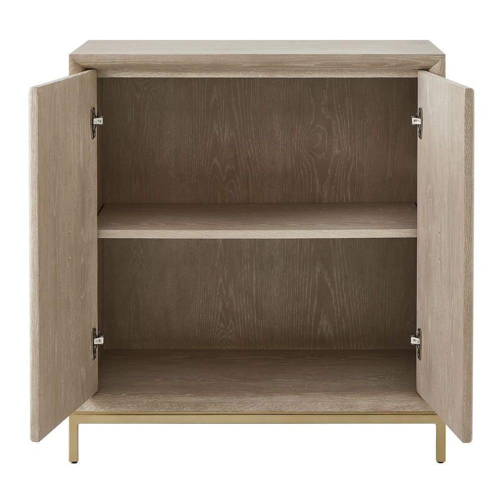 Aveline Cerused Oak Cabinet