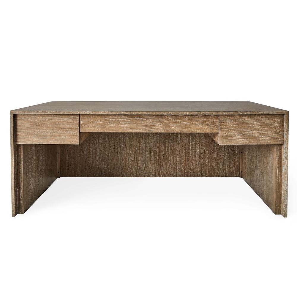 Maison Cerused Oak Writing Desk