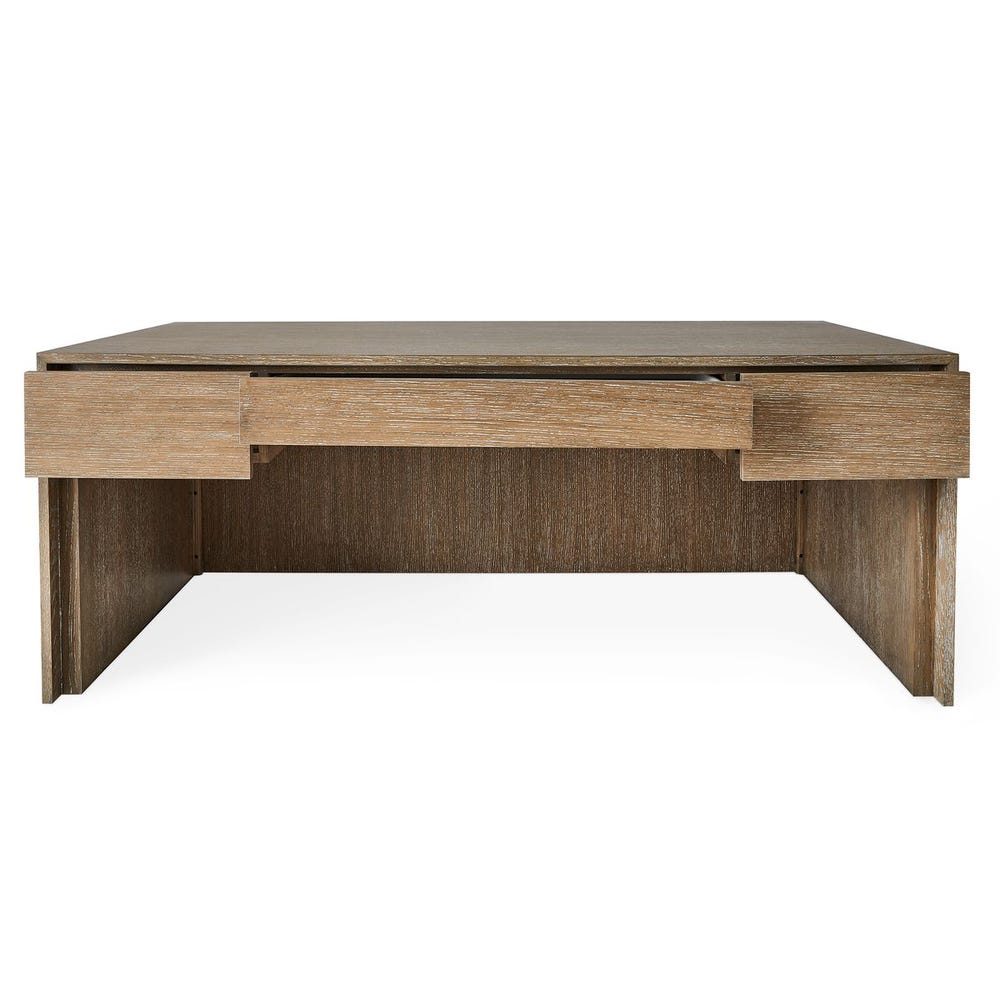 Maison Cerused Oak Writing Desk