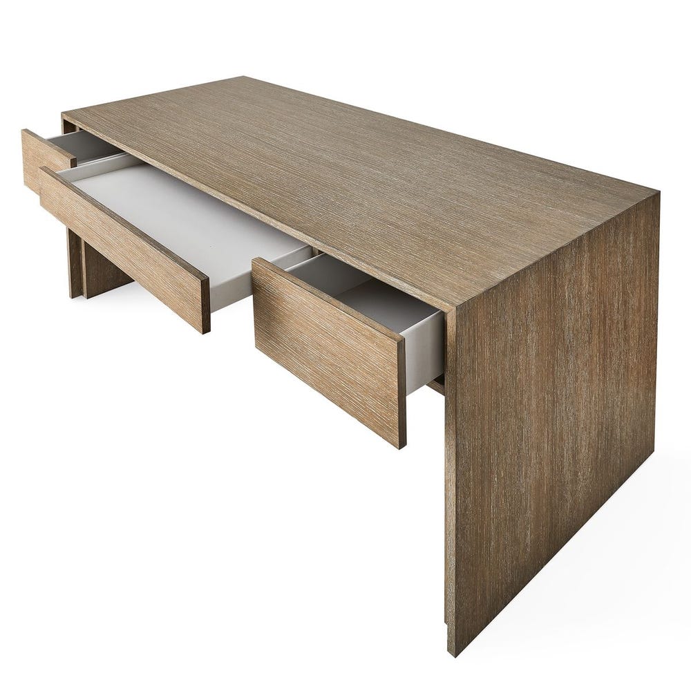 Maison Cerused Oak Writing Desk