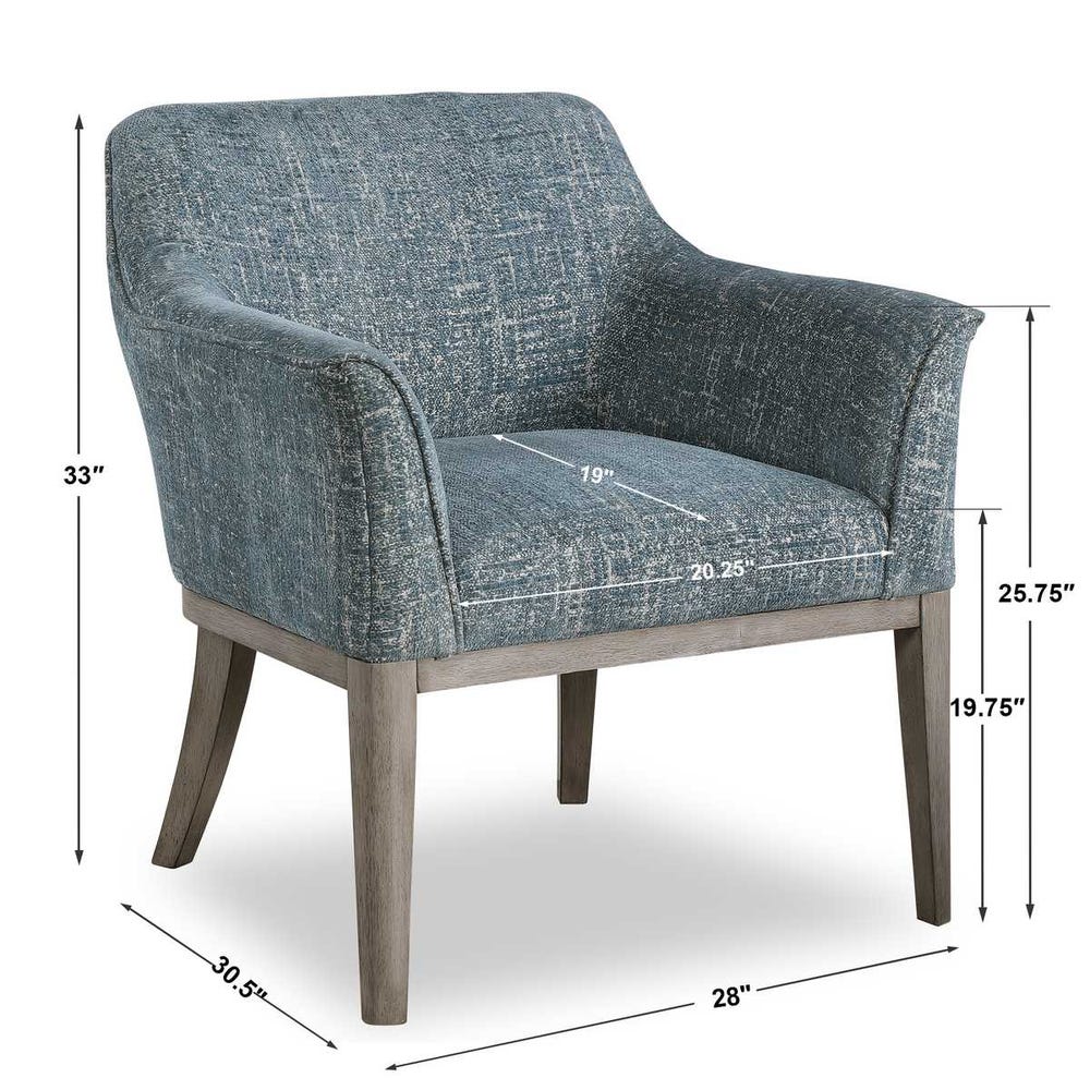 Sierra Marled Chenille Accent Chair