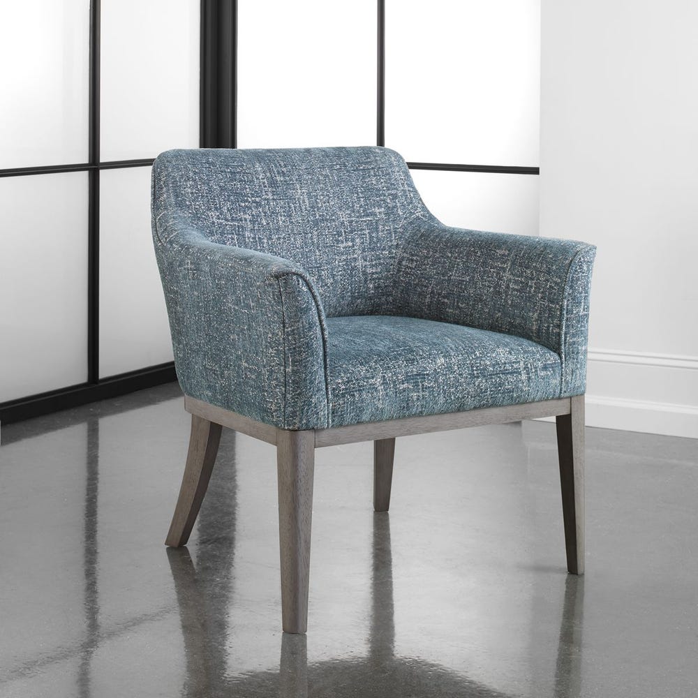 Sierra Marled Chenille Accent Chair