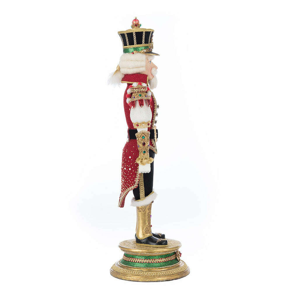 Commandant Pierson Pecan Tabletop | Christmas Decor | Katherine's Collection