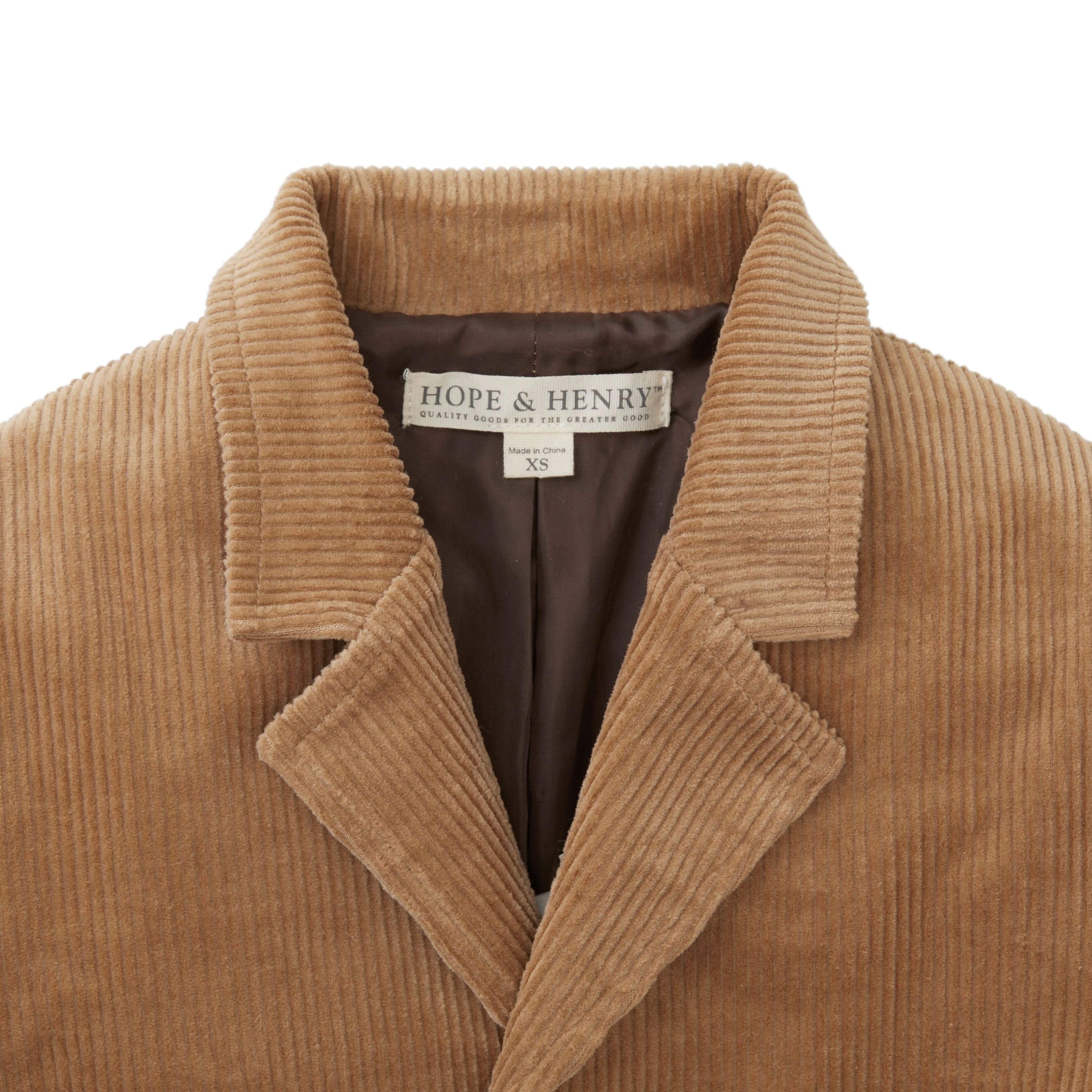 Organic Corduroy Blazer with Elbow Patches - Baby