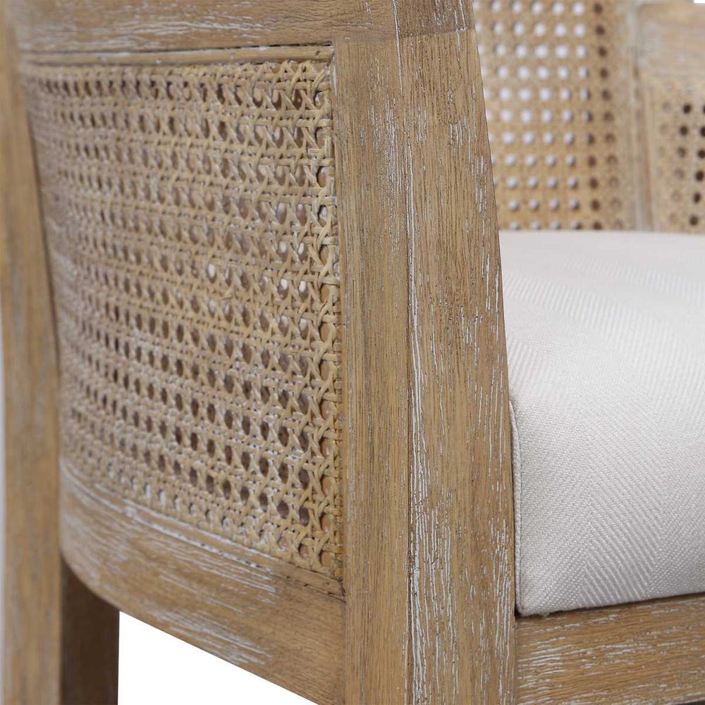 Bradford Cane Back Counter Stool