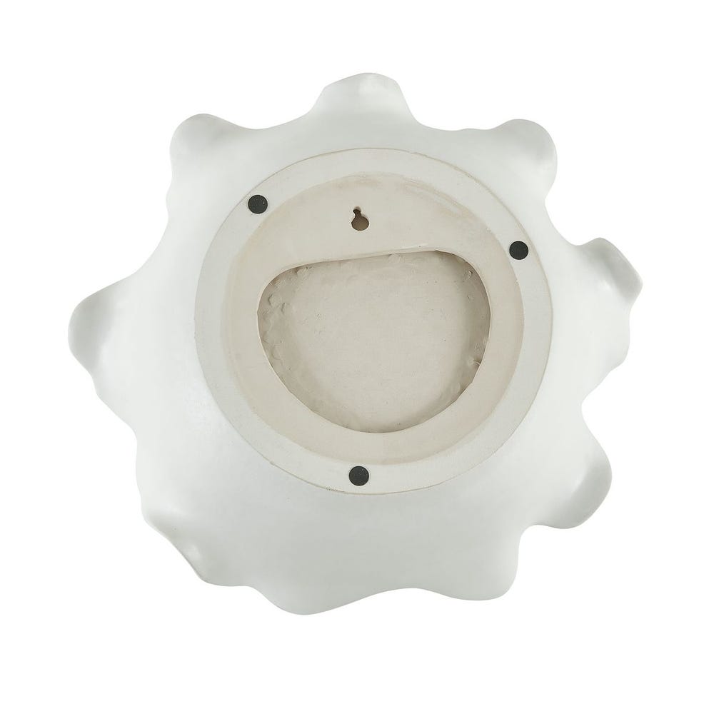 White Ceramic Indoor Outdoor Bowl