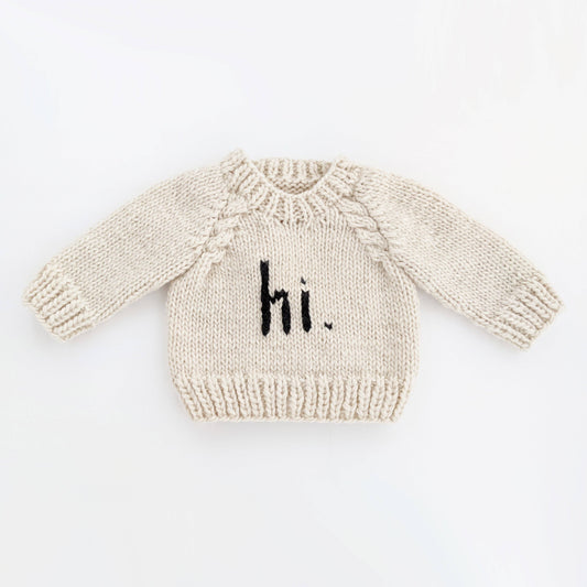 Hi. Crew Neck Sweater Baby & Toddler