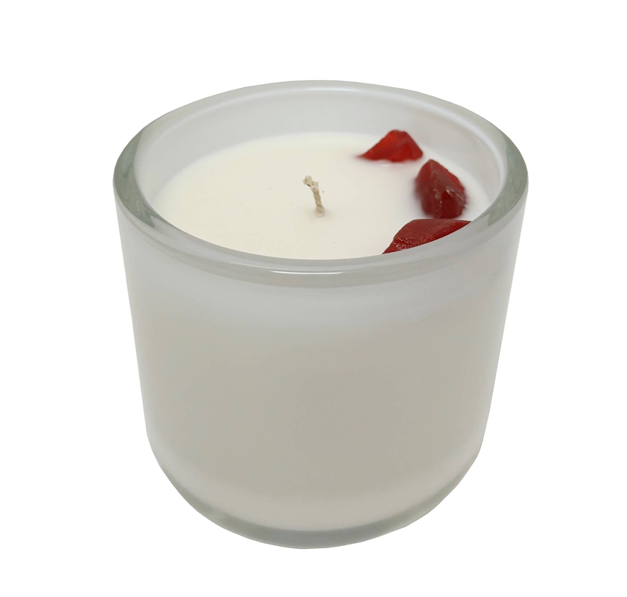 Holiday Memories Stone Candle