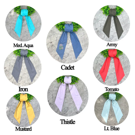 Mustard Color Wreath Sash - 54 inch