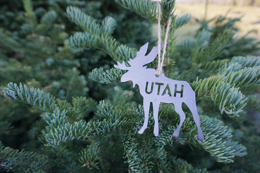 Utah Moose Ornament