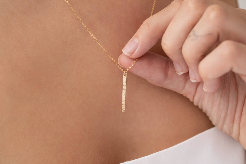 Dainty Bar Necklace