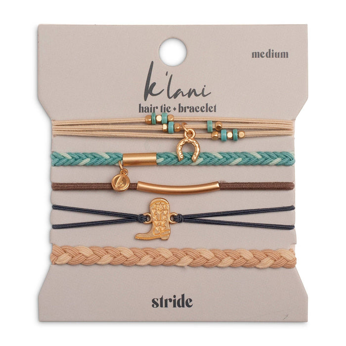 Hair Tie Bracelet- Stride