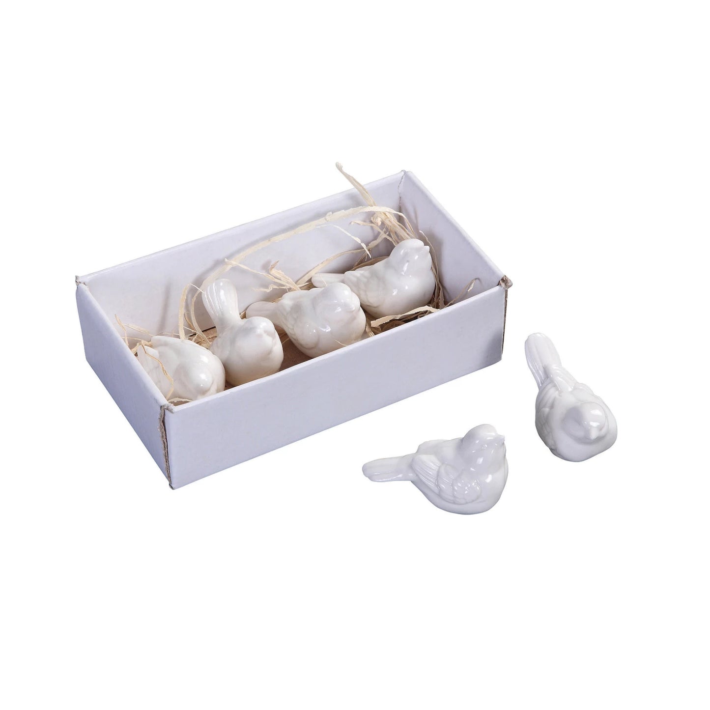 Ceramic Birds -Set of 6