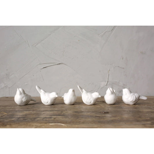 Ceramic Birds -Set of 6