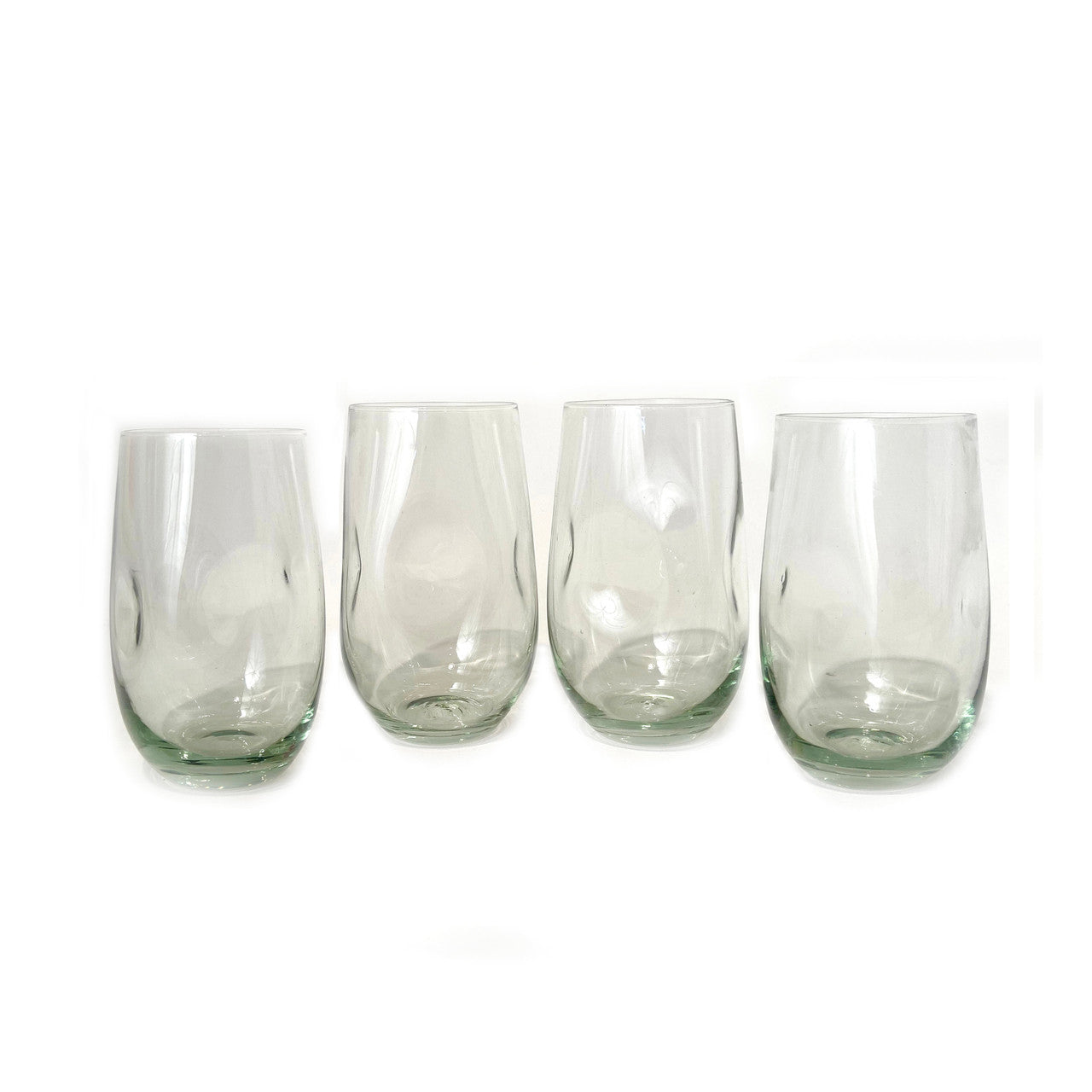 Dented Water Glass