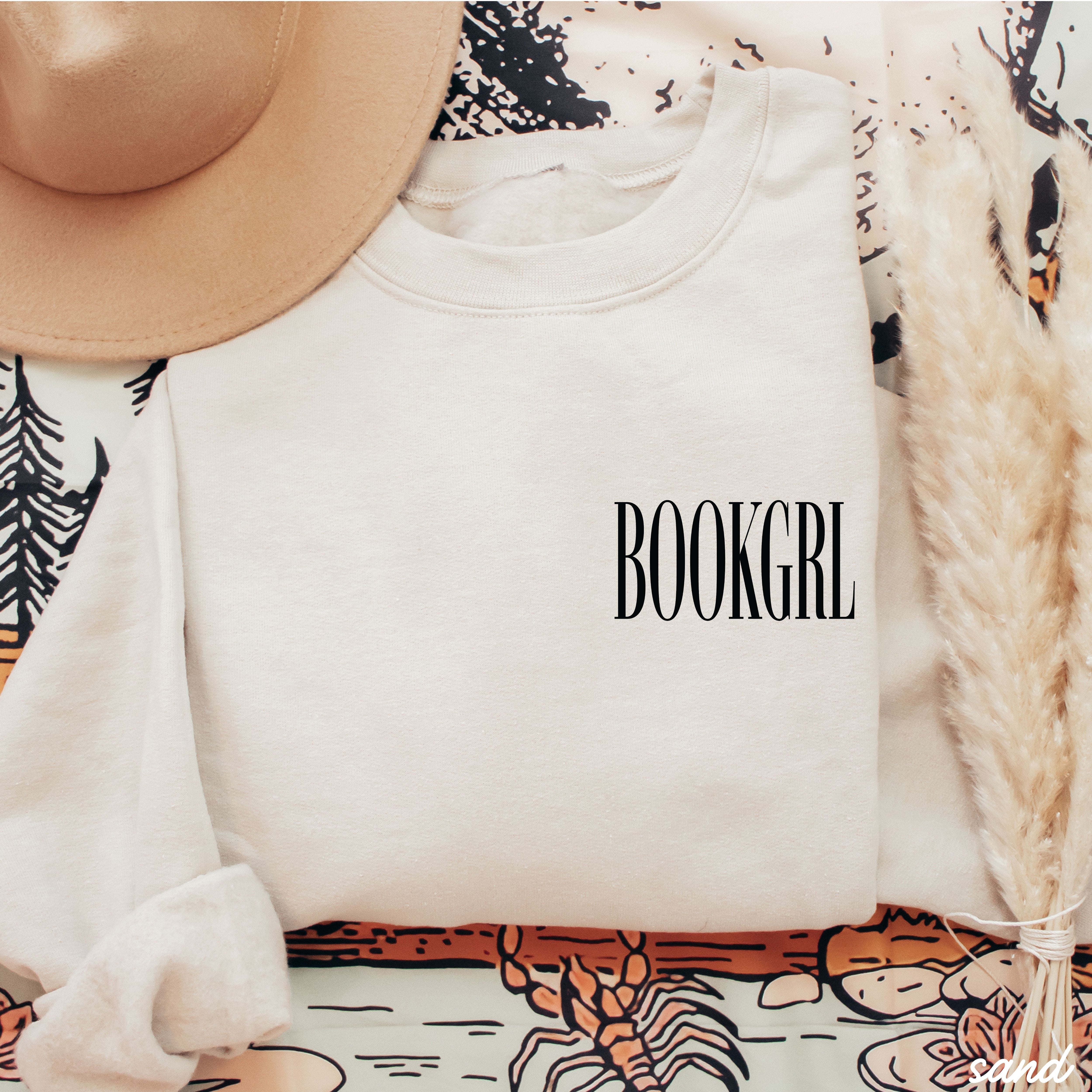 Bookgrl Sweatshirt *9 Colors (S-3X)
