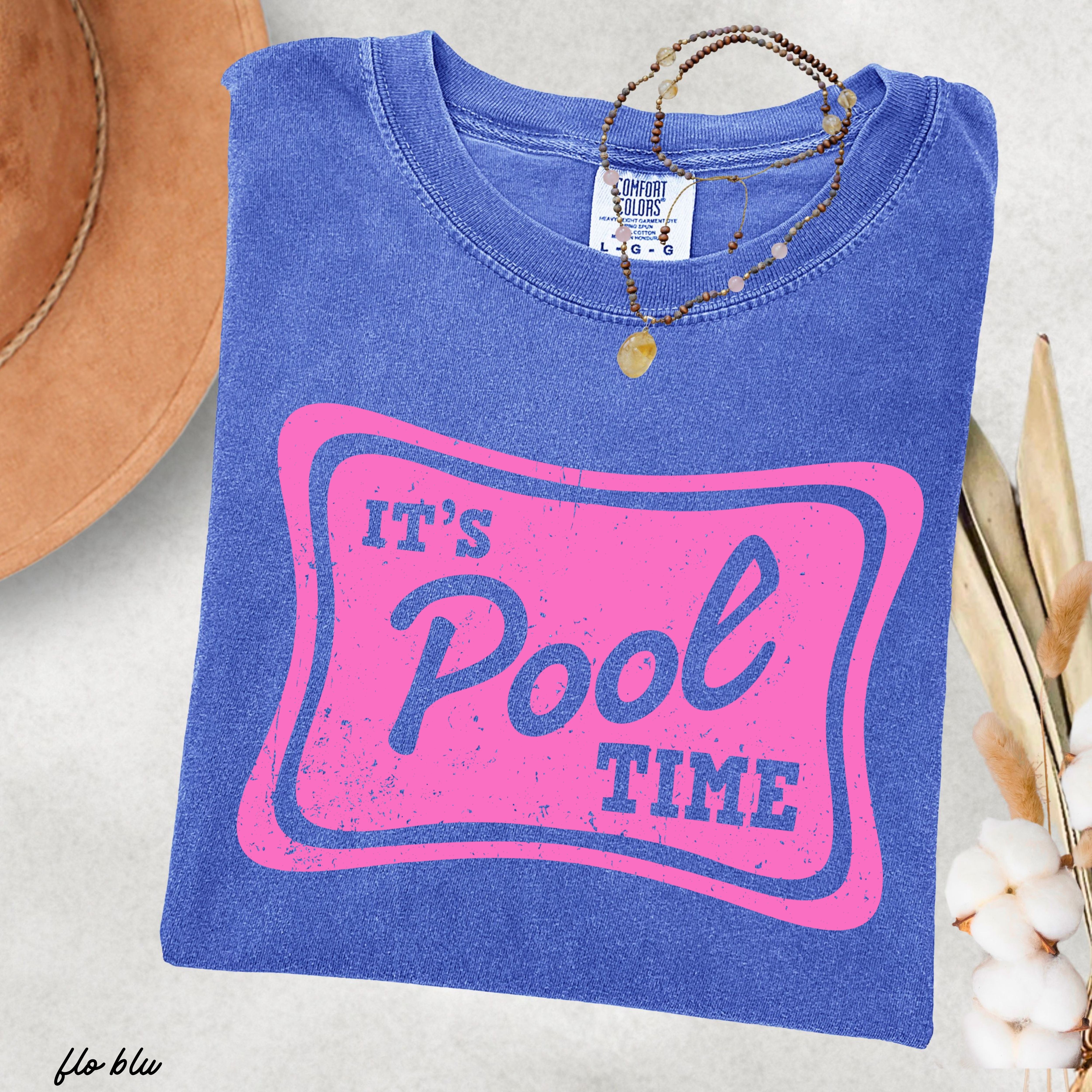 Pool Time Tee *16 Colors (S-3X)
