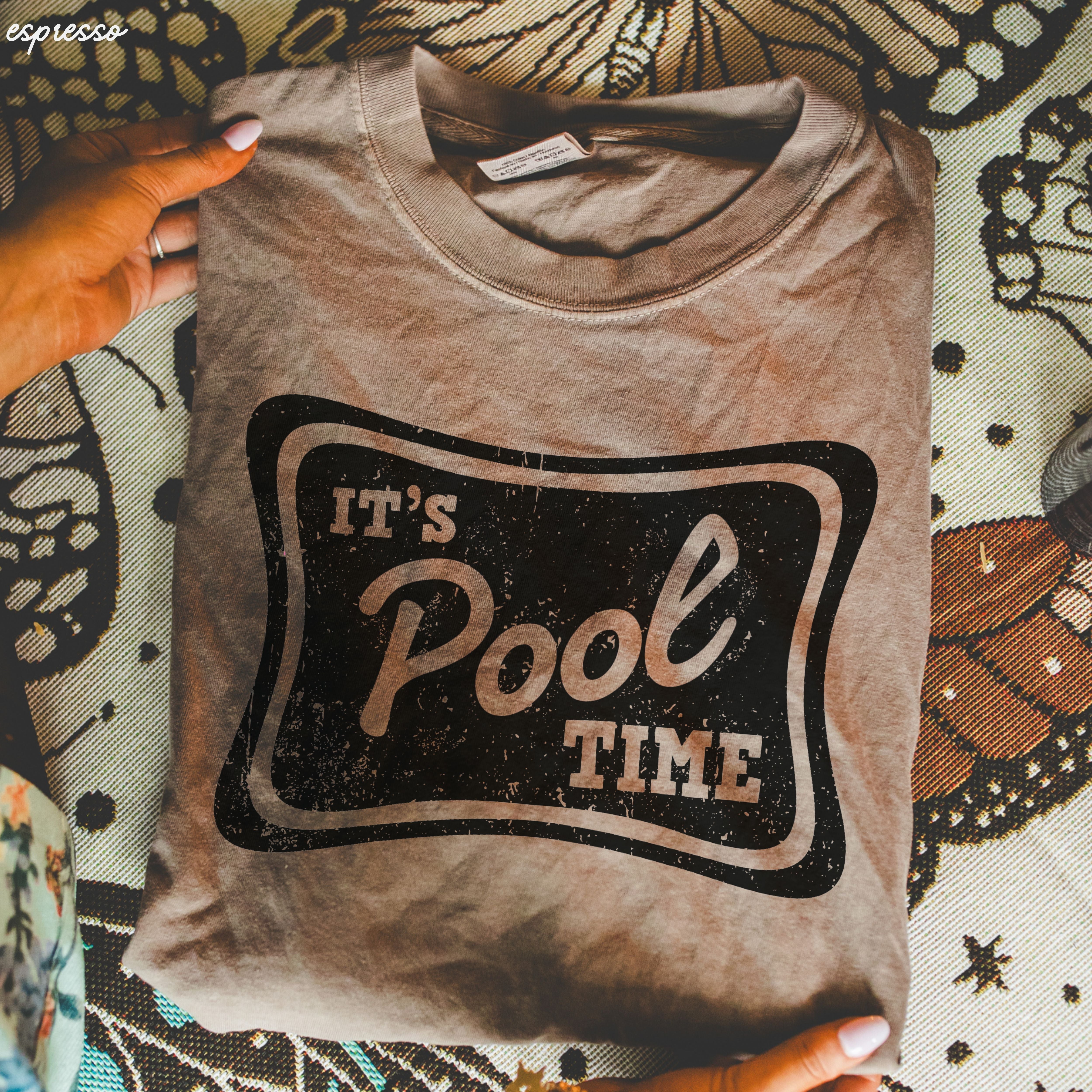 Pool Time Tee *16 Colors (S-3X)
