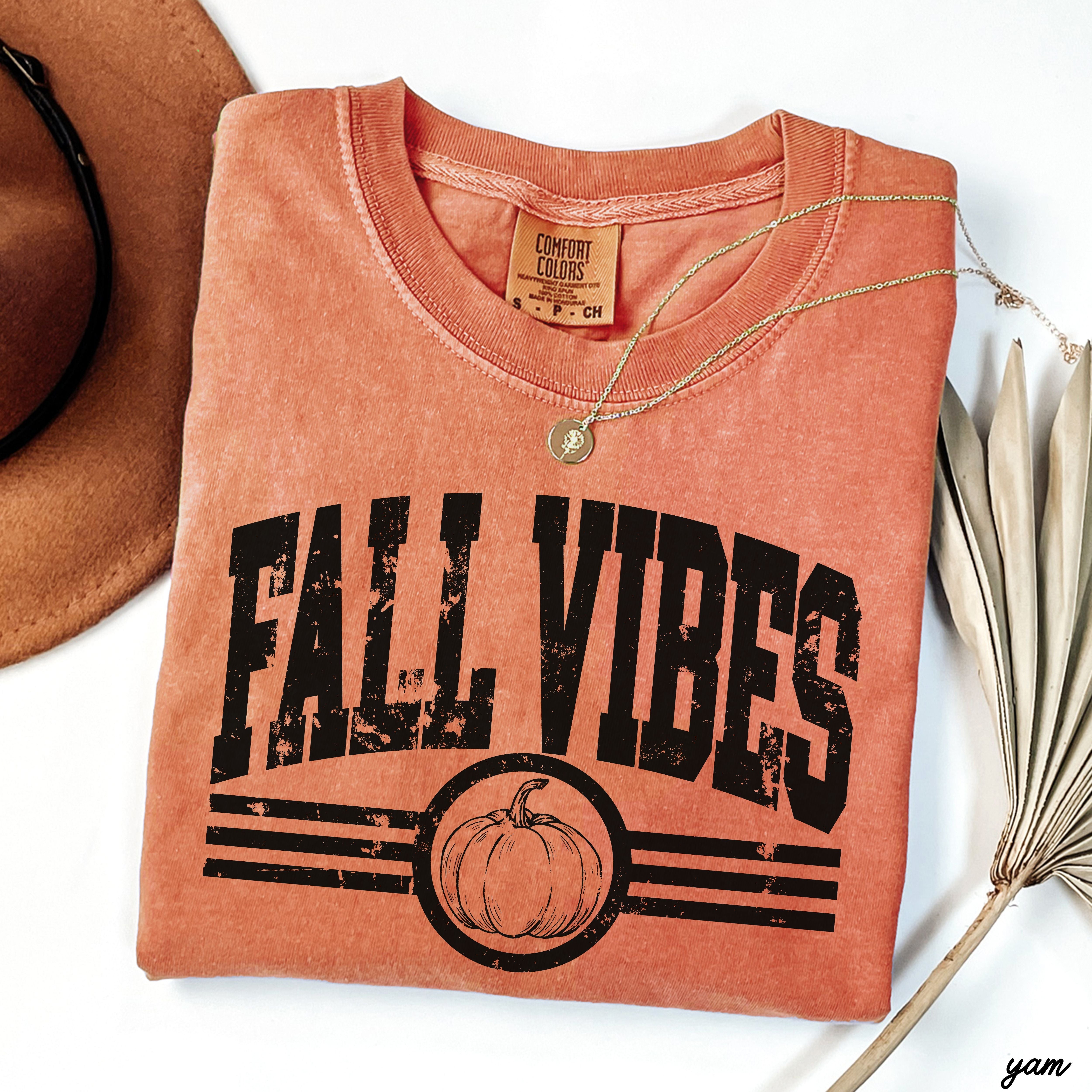 Fall Vibes Tee *13 Colors (S-3X)