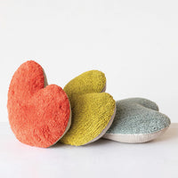 Cotton Tufted Heart Shaped Pillow