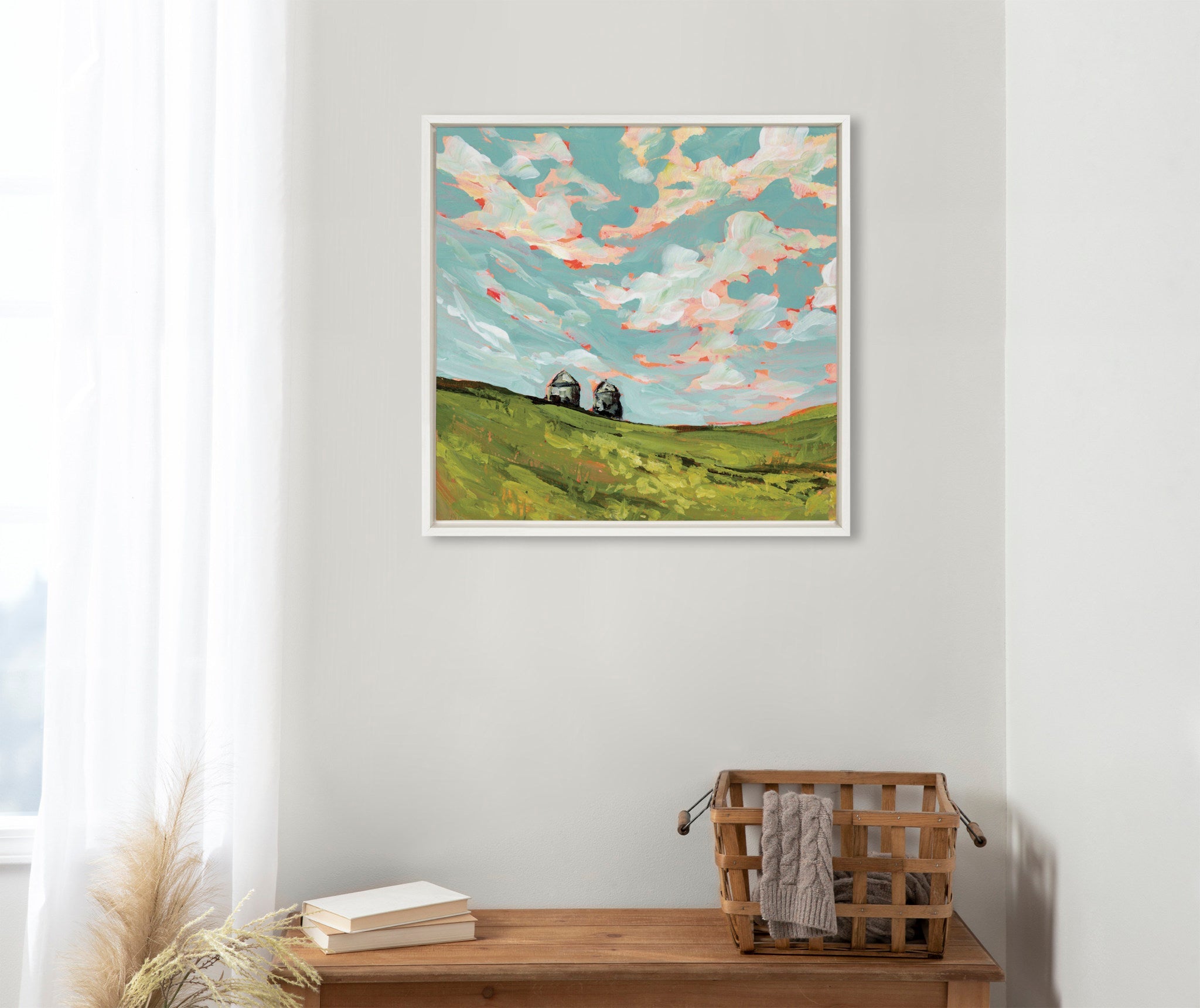 Sylvie North Dakota Framed Canvas by Emily Kenney