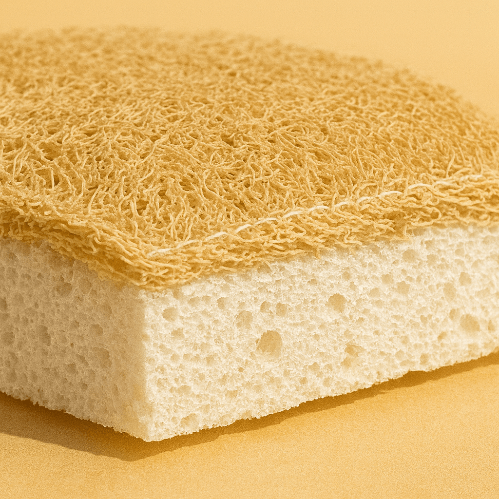 Dual-Sided Eco-Sponge 2Pk