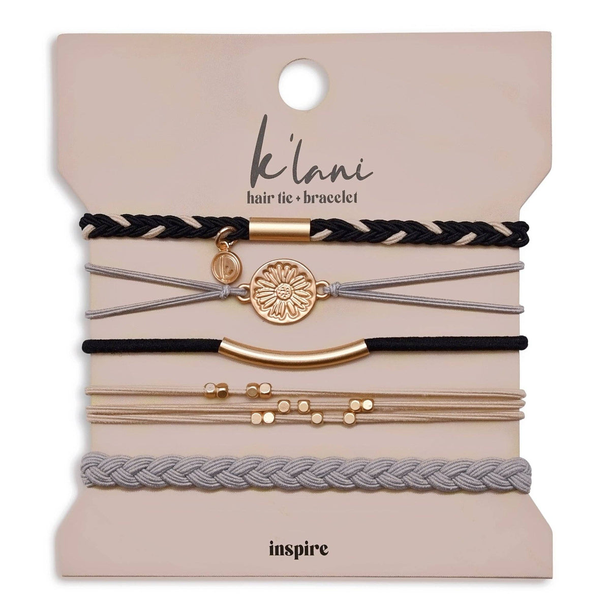 Hair Tie Bracelet- Inspire