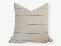 Neutral Striped Pillow