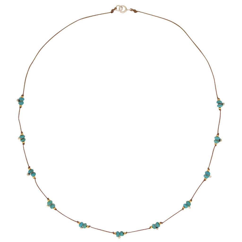 Trail Necklace - Turquoise