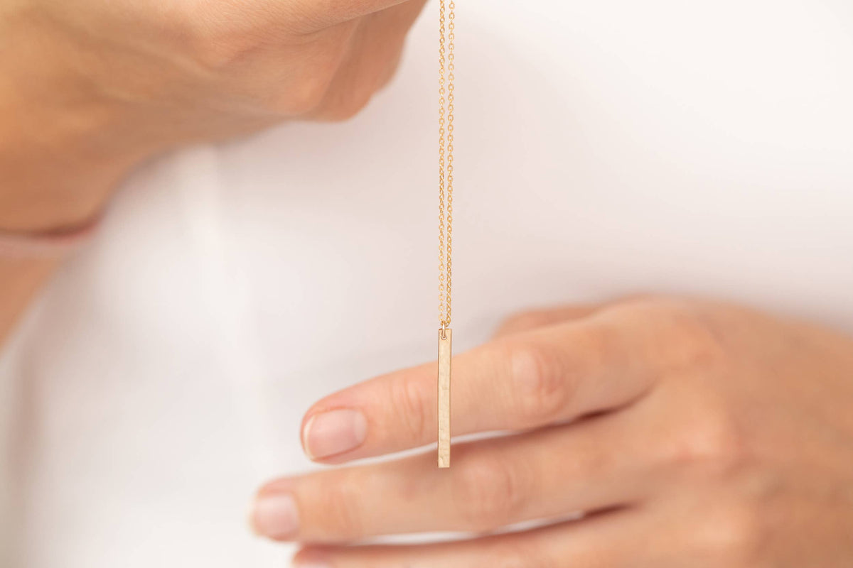 Dainty Bar Necklace